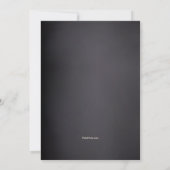 Invitation de la Corne de Thanksgiving (Dos)