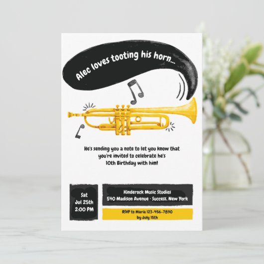 Invitation de la Corne d'Or (Debout devant)