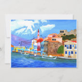 Invitation de la côte grecque (Devant)