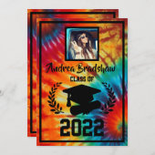 Invitation de la couche de teinture (Devant / Derrière)