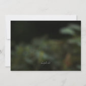 Invitation de la coupe des fraises (Dos)