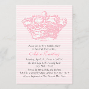 Invitation de la Couronne rose