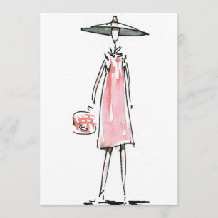 Invitation de la dame à déjeuner