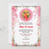 Invitation de la déesse Mata Ki Chowki Durga Jagra (Devant)