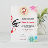 Invitation de la déesse Mata Ki Chowki Durga Jagra (Debout devant)