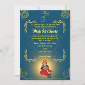 Invitation de la déesse Mata Ki Chowki Durga Jagra (Devant)