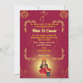 Invitation de la déesse Mata Ki Chowki Durga Jagra (Devant)