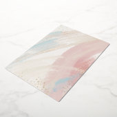 Invitation de la do-it-yourself d'aquarelle blanch (Rotation)