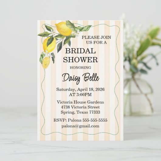 Invitation de la Dolce Vita (Debout devant)