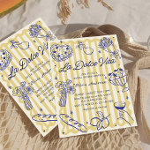 Invitation de la Dolce Vita Lemon