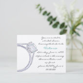 INVITATION DE LA DOUCHE BRIDAL (Debout devant)