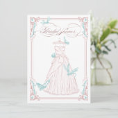 INVITATION DE LA DOUCHE BRIDAL (Debout devant)