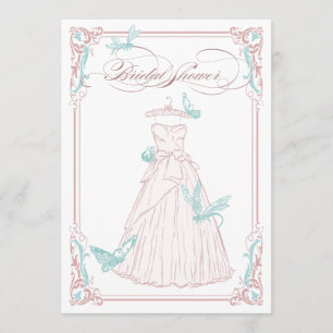INVITATION DE LA DOUCHE BRIDAL