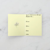 Invitation de la douche Bridel Sparkle & Bows (Intérieur)