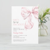 Invitation de la douche nuptiale (Debout devant)