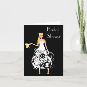 Invitation de la douche nuptiale