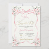 Invitation de la douche nuptiale (Devant)