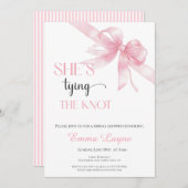 Invitation de la douche nuptiale (Devant / Derrière)