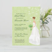 Invitation de la douche nuptiale Aisle (Debout devant)