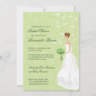 Invitation de la douche nuptiale Aisle