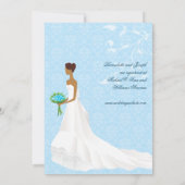 Invitation de la douche nuptiale Aisle (Dos)