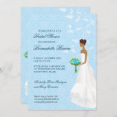 Invitation de la douche nuptiale Aisle (Devant / Derrière)