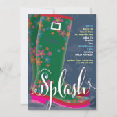 Invitation de la douche nuptiale de démarrage en c (Devant)