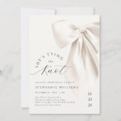 Invitation de la douche nuptiale de la ceinture bl (Devant)