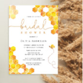 Invitation de la douche nuptiale de miel Bumble Be