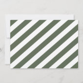 Invitation de la douche nuptiale Deck the Halls (Dos)