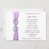 Invitation de la douche nuptiale du Mariage Lavend (Devant)