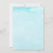 Invitation de la douche nuptiale en lune de miel T (Dos)