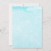 Invitation de la douche nuptiale en lune de miel T (Dos)