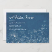 Invitation de la douche nuptiale fleur sauvage Cya (Devant)