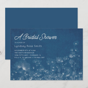 Invitation de la douche nuptiale fleur sauvage Cya