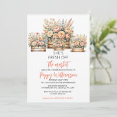 Invitation de la douche nuptiale hors du marché (Debout devant)