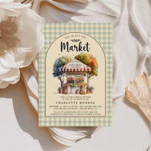 Invitation de la douche nuptiale hors du marché