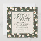 Invitation de la douche nuptiale Magnolia Blossoms (Devant)