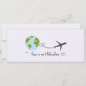 Invitation de la douche nuptiale, Mariée à être in (Dos)