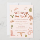 Invitation de la douche nuptiale occidentale (Devant)