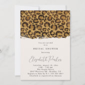 Invitation de la douche nuptiale Poster de animal  (Devant)