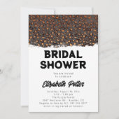 Invitation de la douche nuptiale Poster de animal  (Devant)