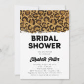 Invitation de la douche nuptiale Poster de animal  (Devant)