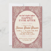 Invitation de la douche nuptiale Rococo | 5x7 cust (Devant)