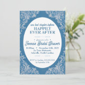 Invitation de la douche nuptiale Rococo | Baroque  (Debout devant)