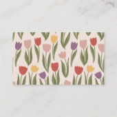 Invitation de la douche nuptiale Tulips (Dos)