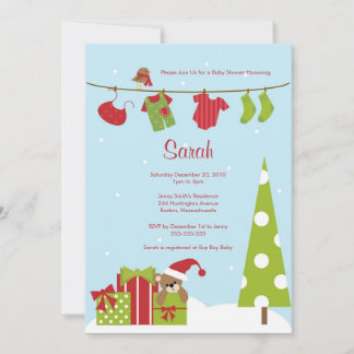 Invitation de la douche pour bébés