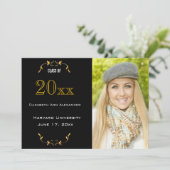 Invitation de la Faire-part de graduation (Debout devant)