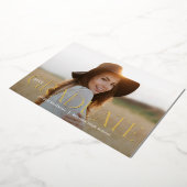 Invitation de la Faire-part de graduation de la ca (Rotation)