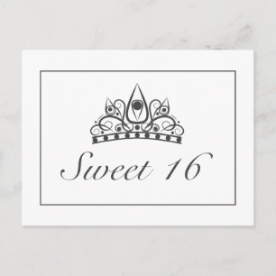Invitation de la Faire-part de la Couronne de 16 p